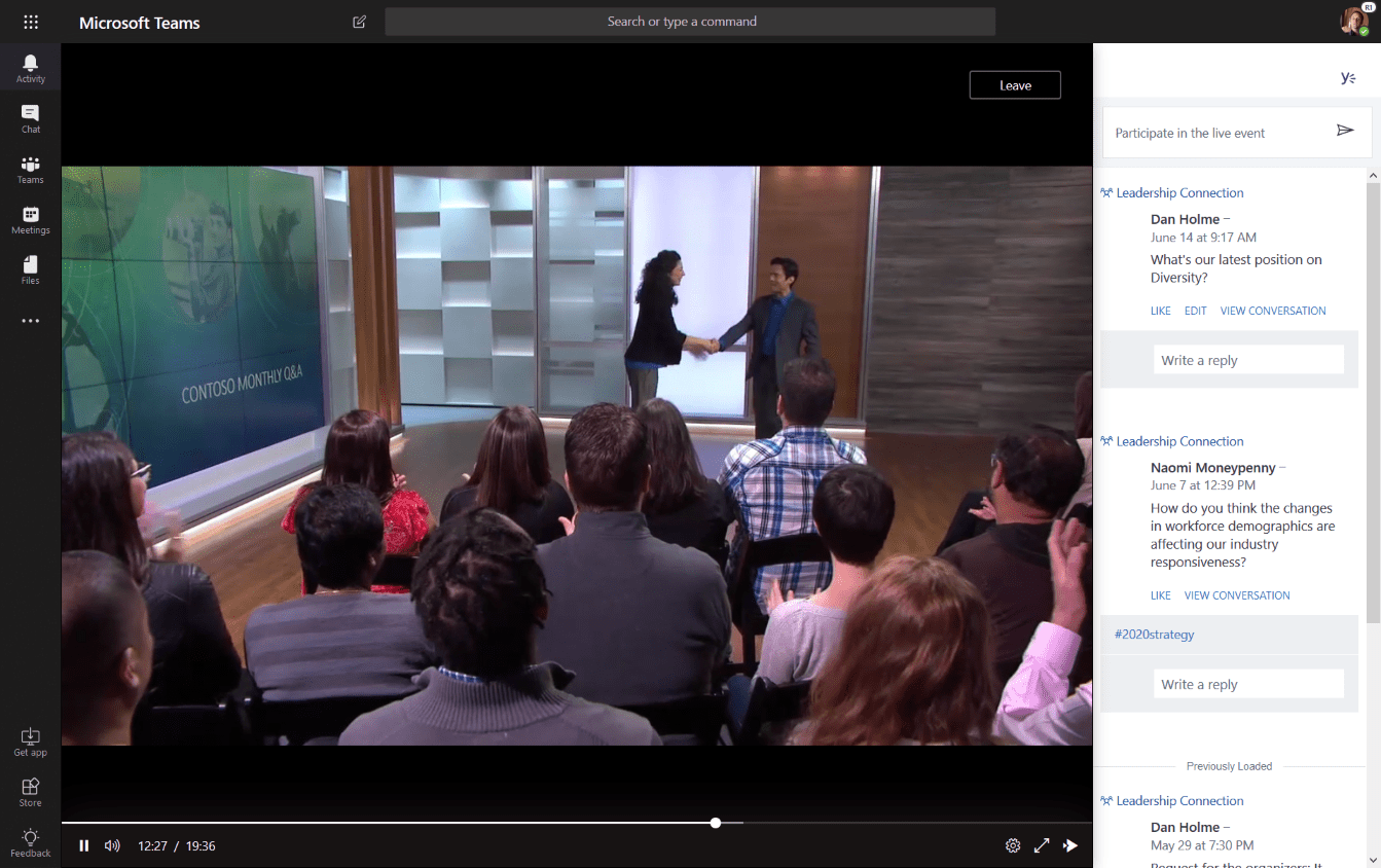 How to Use the Microsoft Teams 'Live Events' Feature